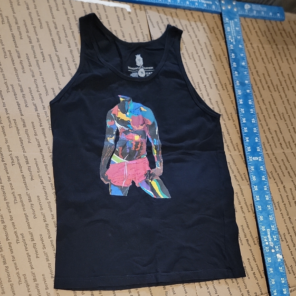 Marquis Leo Black Tank Top